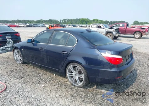 2008 BMW 528I из США, поврежденный, VIN WBANU53518CT16822